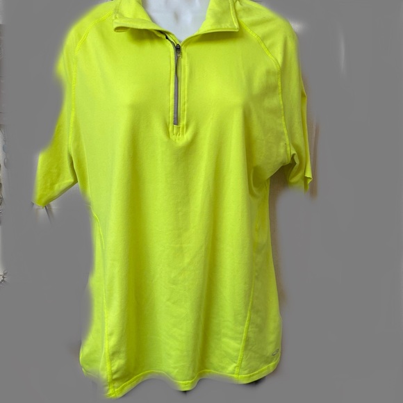 neon yellow champion shirt